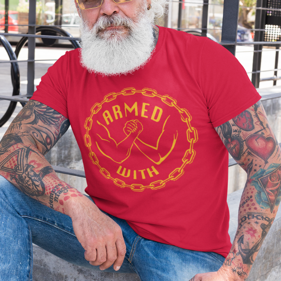 Armed With Gold Tee Armed With Gold Tee
