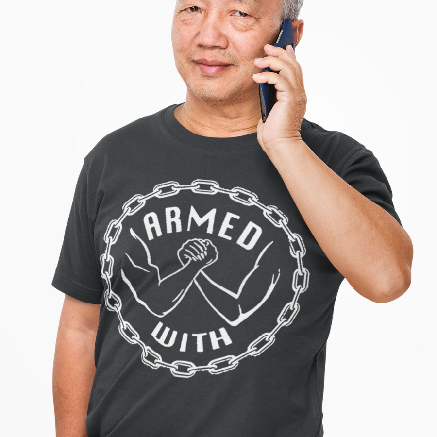 Armed With White Tee Armed With White Tee