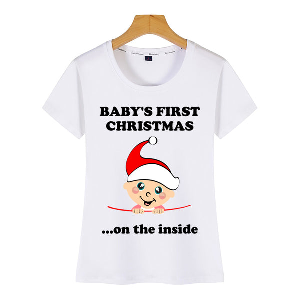 Christmas baby short sleeve T-shirt
