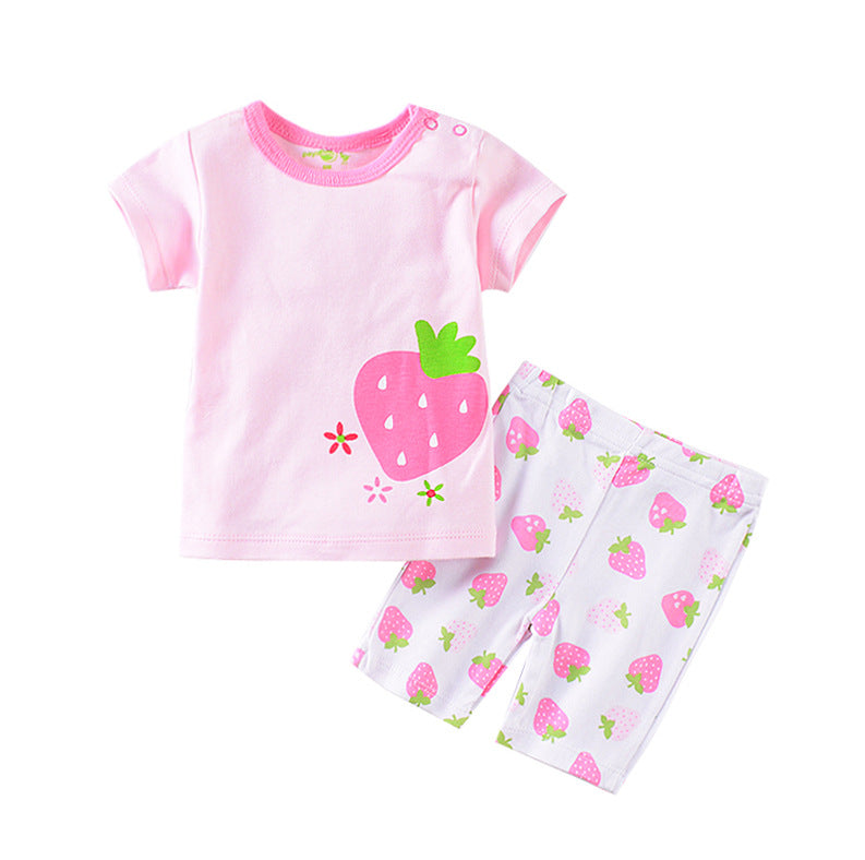 Baby Short-sleeved T-shirt Shorts