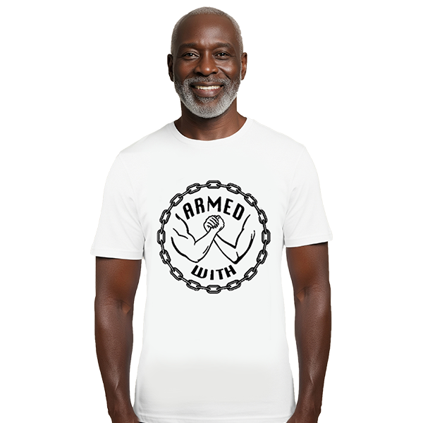 Armed With Black Tee