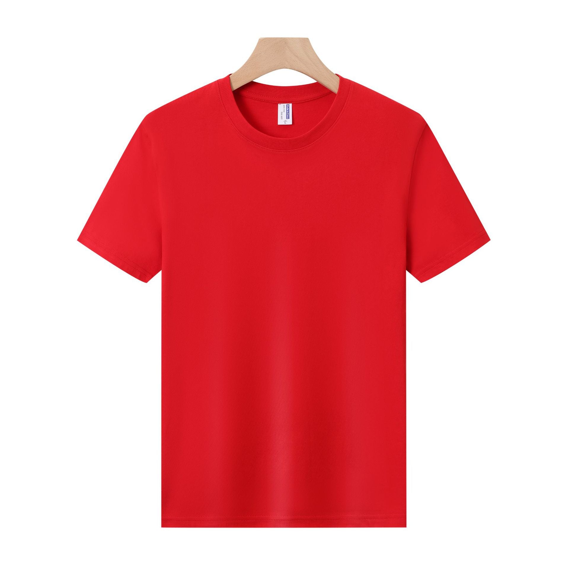Cotton T-shirt Men's And Women's Loose Work Clothes Short Sleeve Sports Meeting Graduation Season
