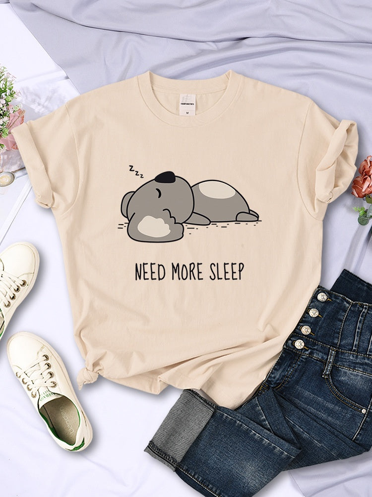 Need More Sleep Short-Sleeved Big T-Shirt