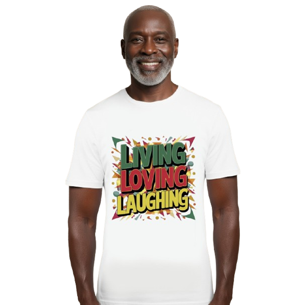 Live Love Laugh - Confetti Tee