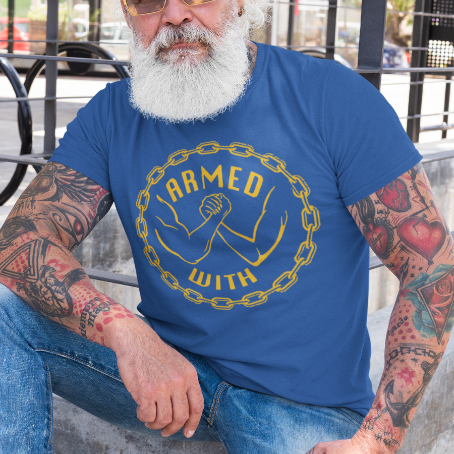 Armed With Gold Tee