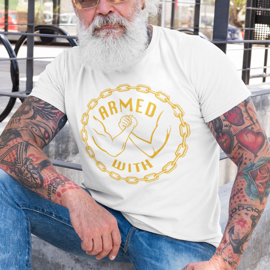 Armed With Gold Tee
