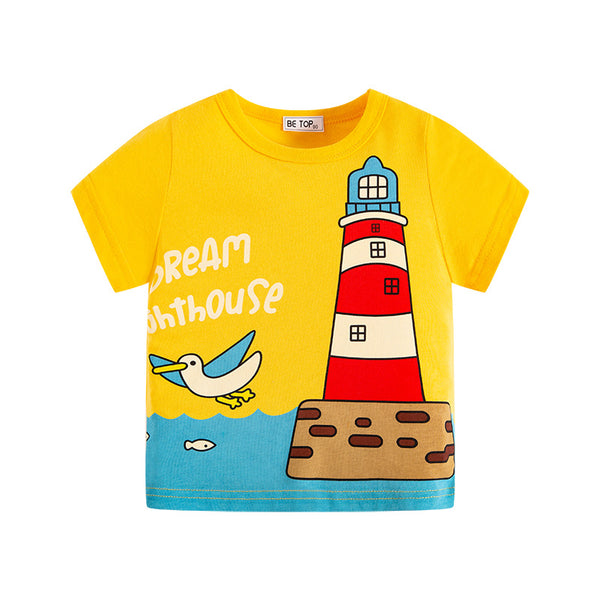 Printed Boy Baby Cotton T-shirt